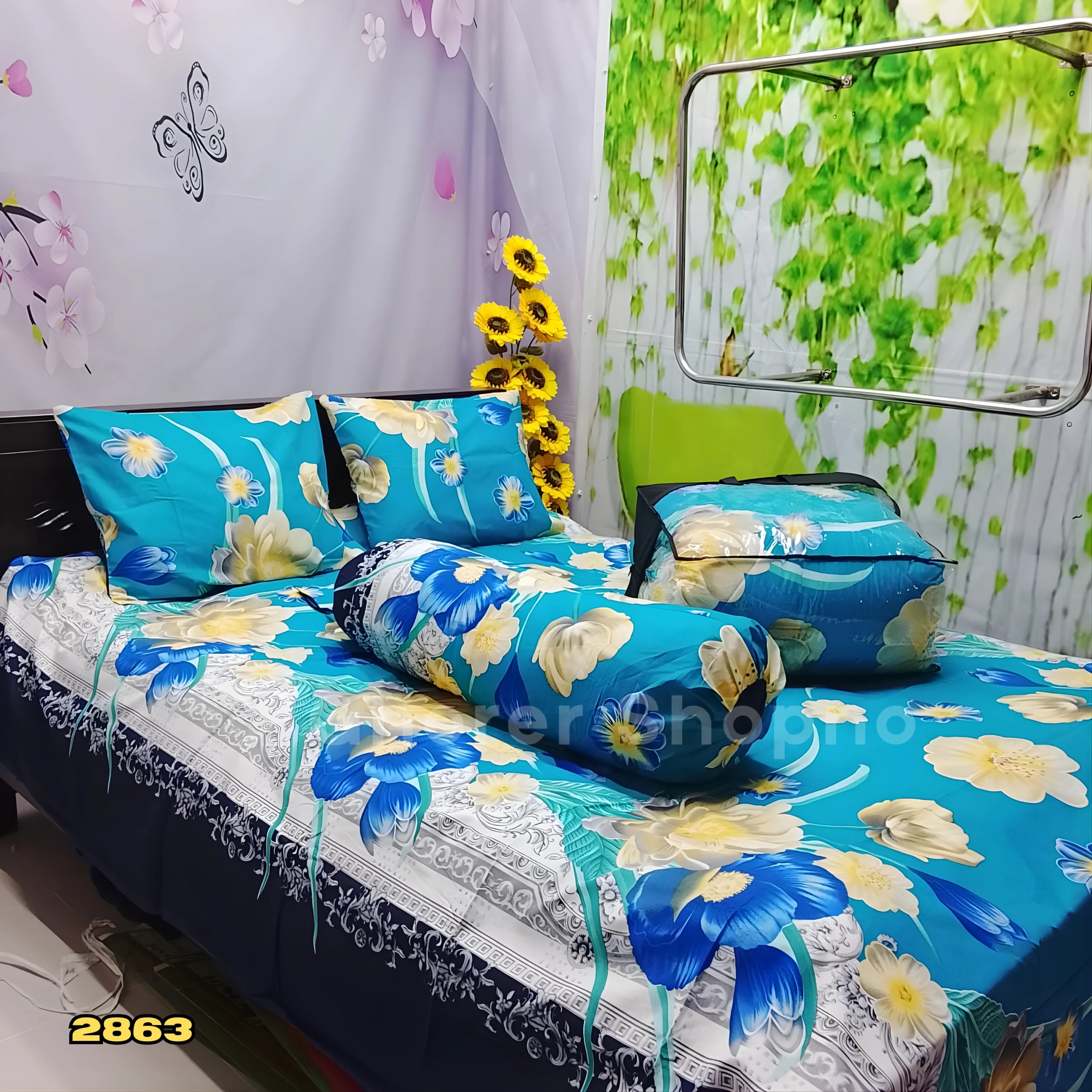 🛏️ ৫ পিস প্রিমিয়াম কম্ফর্টার সেট – কিং সাইজ