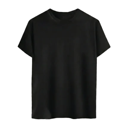 Men’s Black Solid T-Shirt in Bangladesh